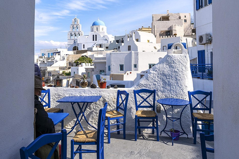 Santorini: Pyrgos and Megalochori Villages with Wine Tasting