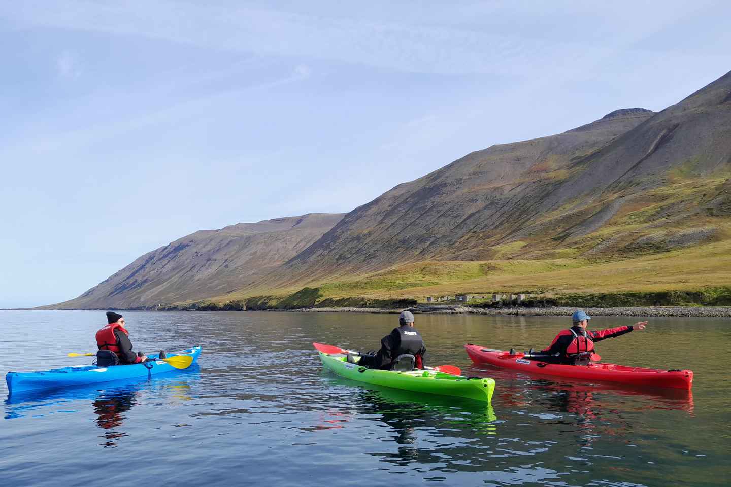 Circuit kayak guidé à Siglufjörður