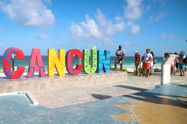 Cancun: Tour della città in furgone - Avventura in giro per le migliori tappe