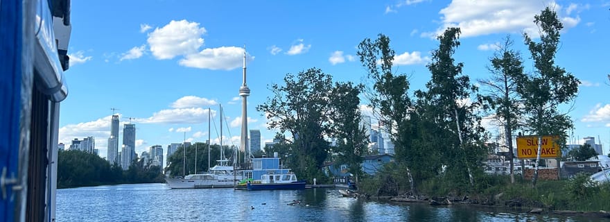 Toronto : visite décontractée de la ville avec sortie en bateau à Harbour Front