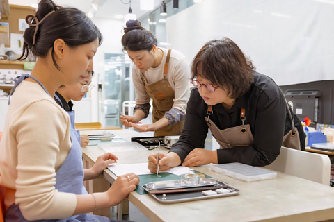 Seoul: Korean Alphabet Silver Jewelry-Making Workshop