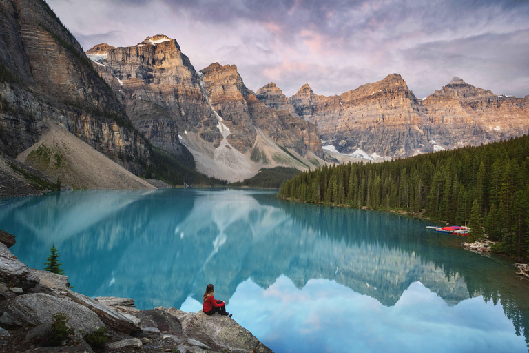 Excursão aprofundada ao Lago Louise e Yoho N.P. e * Excursão de um dia ao Lago Moraine09h35 - Serviço de busca no Banff Aspen Lodge