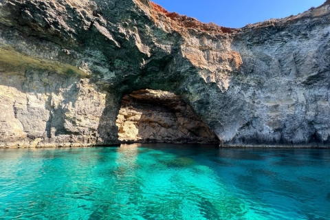 Ab Mellieħa: Halbtägige Kreuzfahrt mit blauen und kristallenen Lagunen