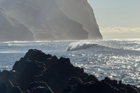 West Jeep tour Madeira: Fanal, Seixal beach, Vulcaninc Pools