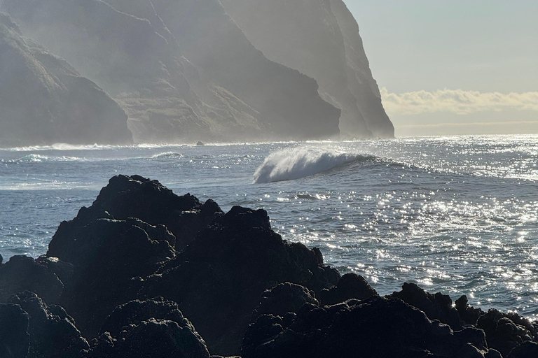 West Jeep tour Madeira: Fanal, Seixal beach, Vulcaninc Pools
