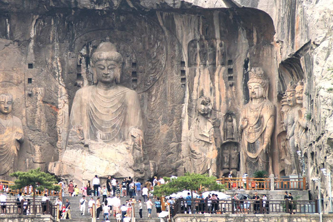 Zhengzhou: Private Tour to Shaolin Temple & Longmen Grottoes Basic Tour including guide and transfer no ticket no lunch