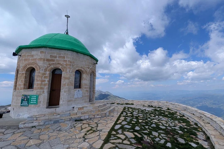 From Berat: Mount Tomorr 4x4 Tour with Bogove Waterfall