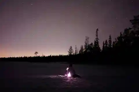 Desde Oulu: Excursión nocturna guiada bajo el cielo nocturno nórdico
