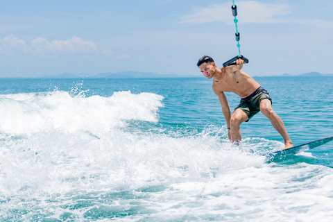 Phuket: Wake Surfing Adventure with Private Boat Charter