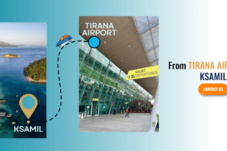 Private Transfer between Ksamil/Saranda and Tirana/Airport Private Transfer between Ksamil/Saranda and Tirana/Airport