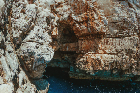 Dubrovnik : Visite de la Grotte Bleue en bateau à moteur l&#039;après-midi avec boissons