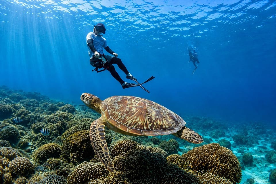 Snorkeling sur 3 îles avec photos GoPro