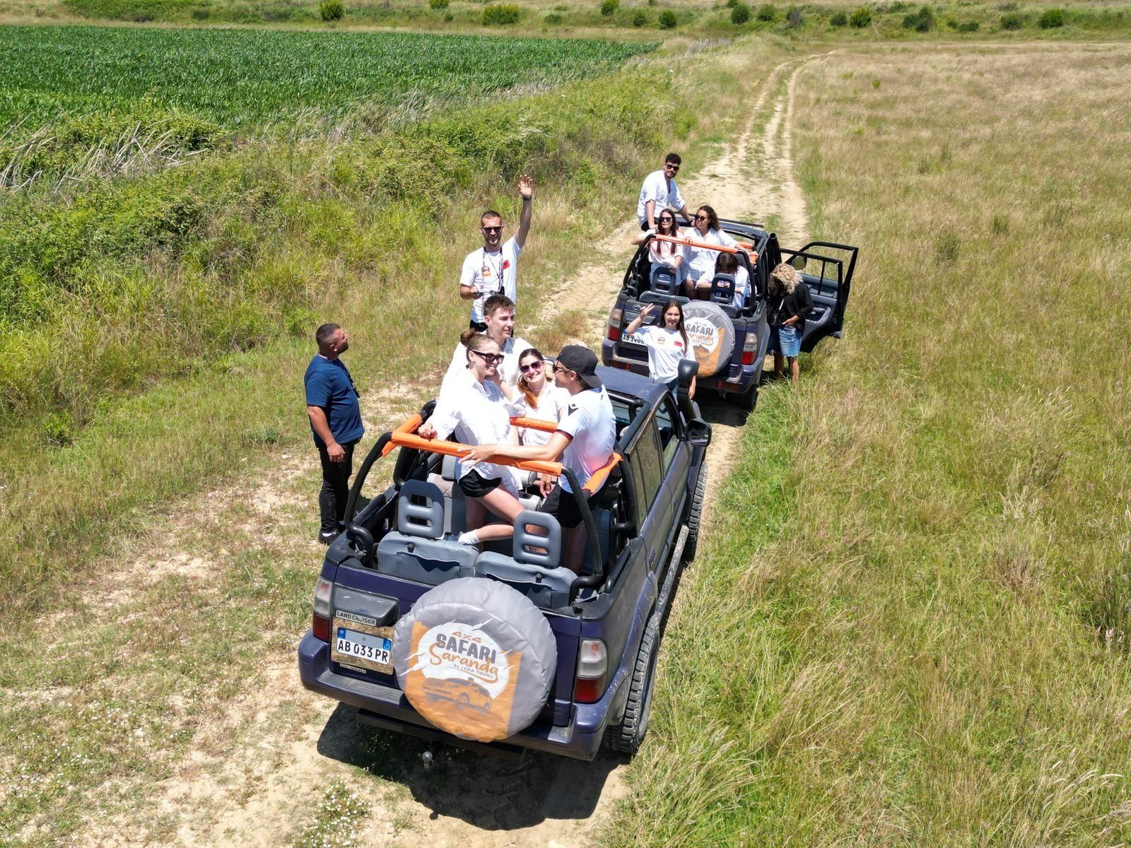 Von Sarandë: Geländewagen-Safari-Tour mit Mittagessen