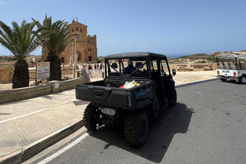 Full Day Buggy tour with lunch and swim Stop Gozo: Full-Day Buggy Tour with Lunch