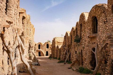 From Djerba: 4x4 Desert Fortresses, Villages & Chenini Tour