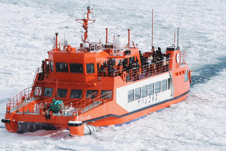 Sapporo : Excursion d&#039;une journée à Hokkaido Icebreaker et Drift IcePas de déjeuner incluant