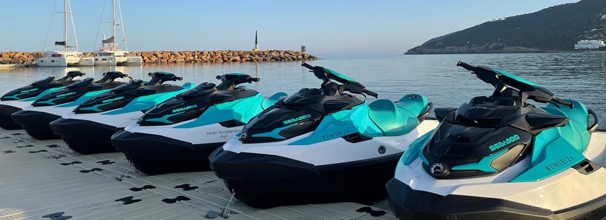 Ibiza : Visite privée en jet ski avec instructeur - Santa Eulalia