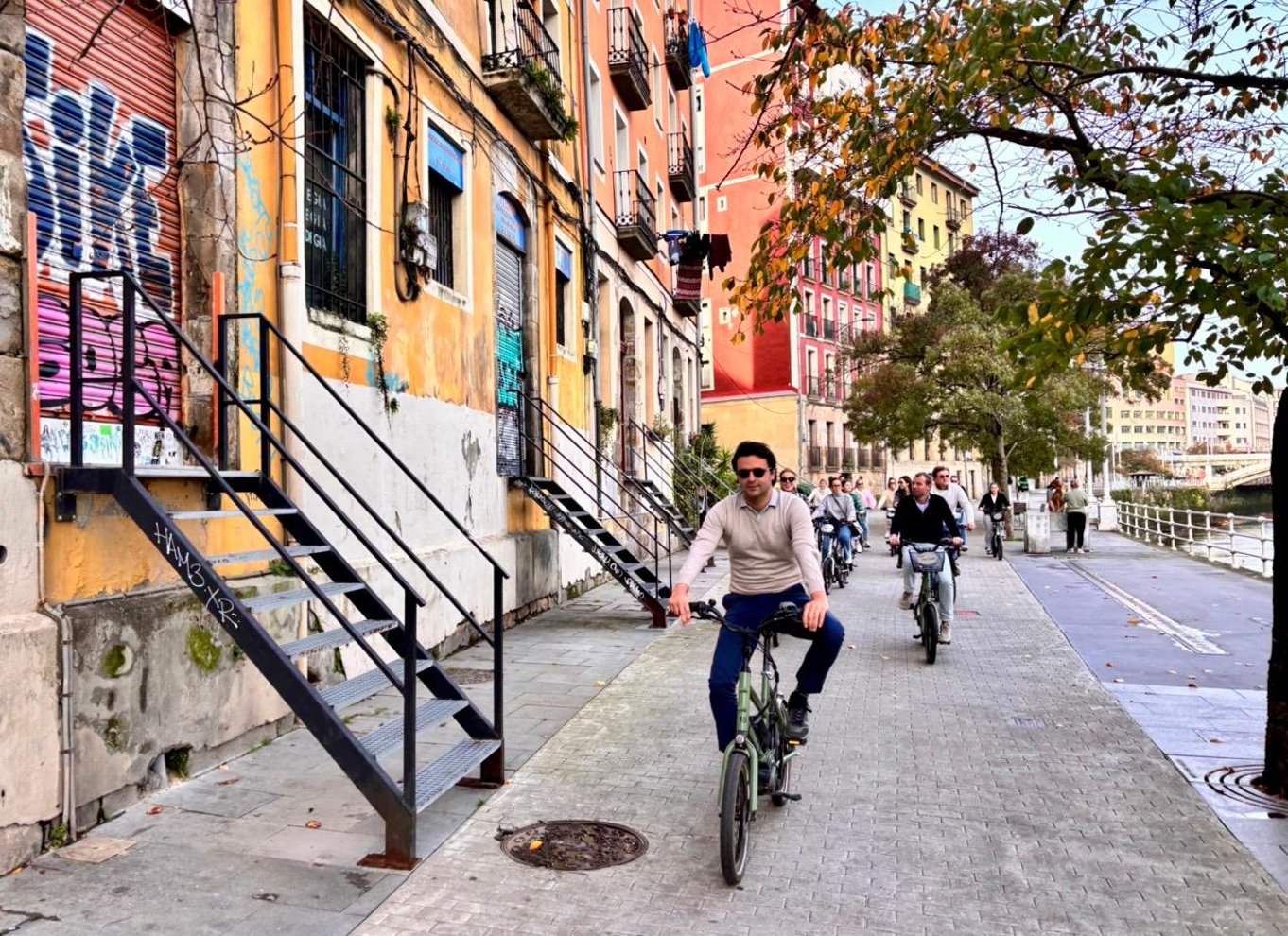 Bilbao: Guidet tur på elcykel i lille gruppe eller privat