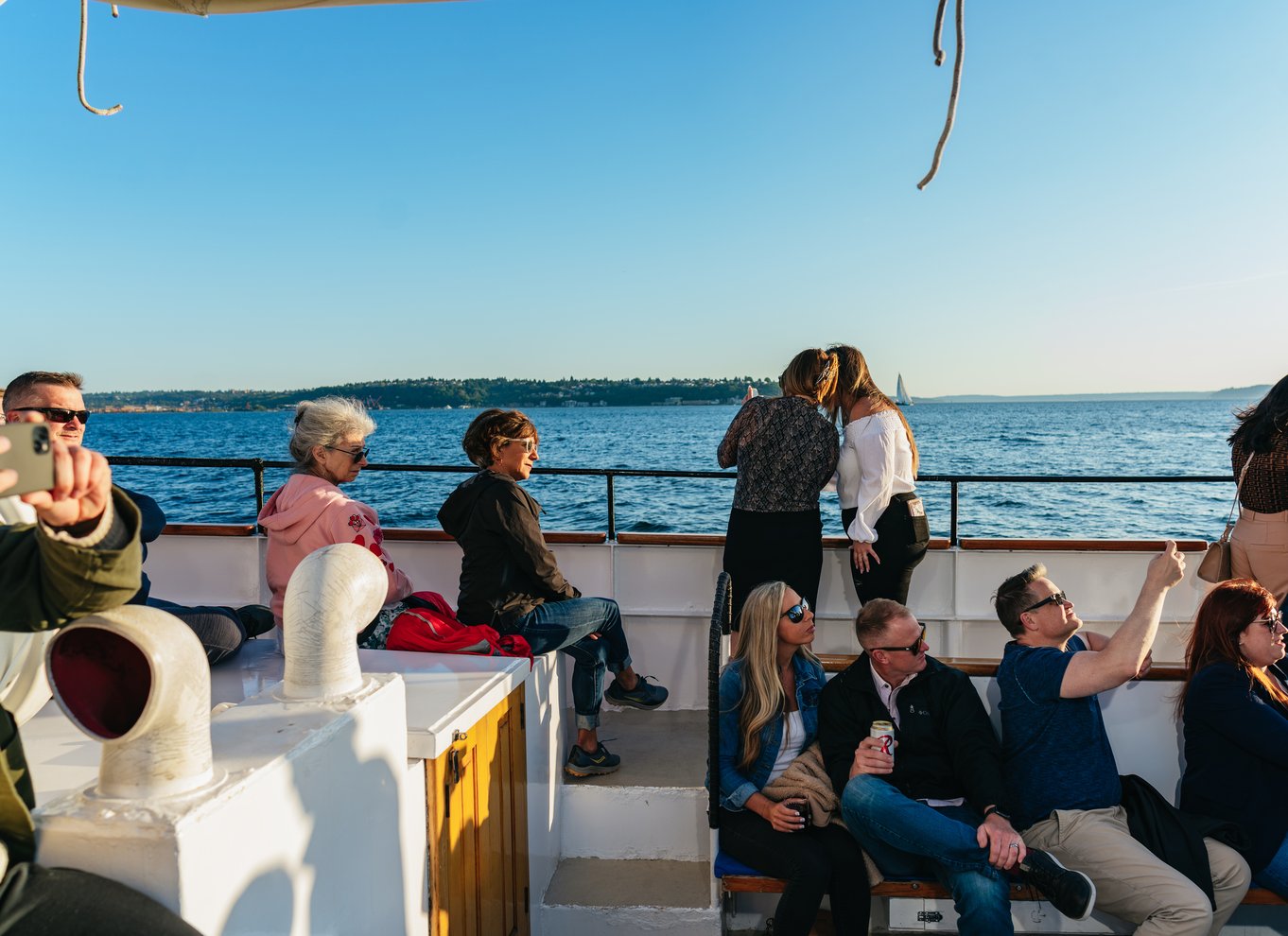 Seattle: Tall Sailboat Sunset Harbor Cruise