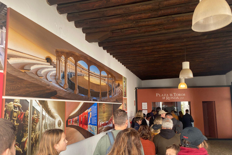 from Mijas, Malaga: Private tour Ronda incl. transfer, bullfighting arena and tapas