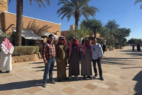 Riyadh: Tour de escala com traslado do aeroporto em carro particular