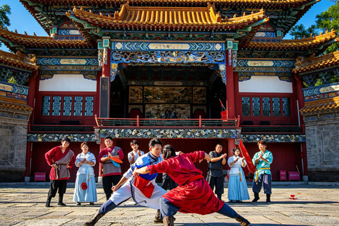 Beijing: Great Wall & Gubei Water Town Day to Night Tour Private Group Gubei Water Town & Simatai Great Wall Day Trip