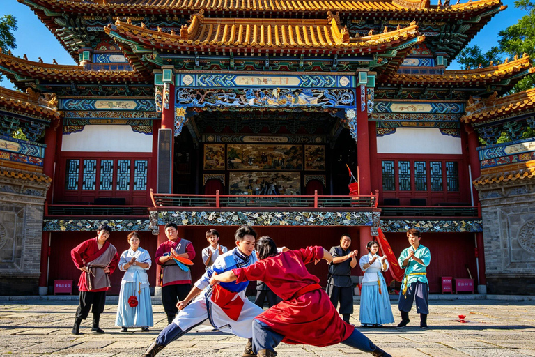 Beijing: Great Wall & Gubei Water Town Day to Night Tour Private Group Gubei Water Town & Simatai Great Wall Day Trip