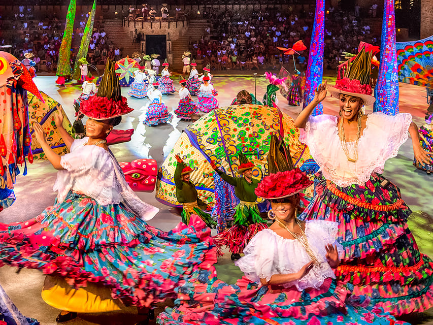 xcaret show times