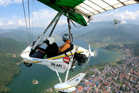 Pokhara Ultralätt: AIR TREKK i Himalaya (90 minuter)