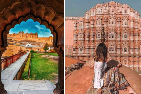 Jaipur: Full Day City sightseeing with Car, Guide & Lunch Jaipur: Full Day Private Tour with Car and Guide