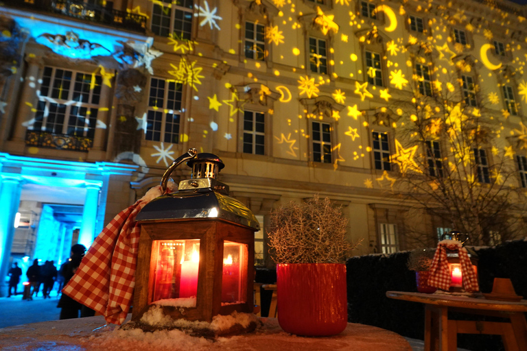 Berlin : Visite en bus des lumières de Noël (2 heures), vin chaud inclusTour de Kurfürstendamm