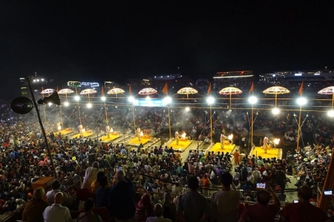 Varanasi : Visite privée d'une journée et croisière sur le Gange