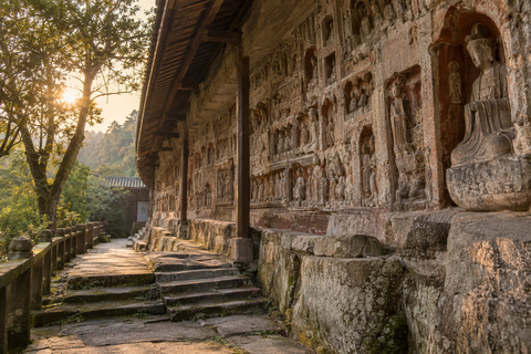 Chongqing: Dazu Rock Carvings Tickets & Digital Cinema Baodingshan + Digital Cinema & Transport