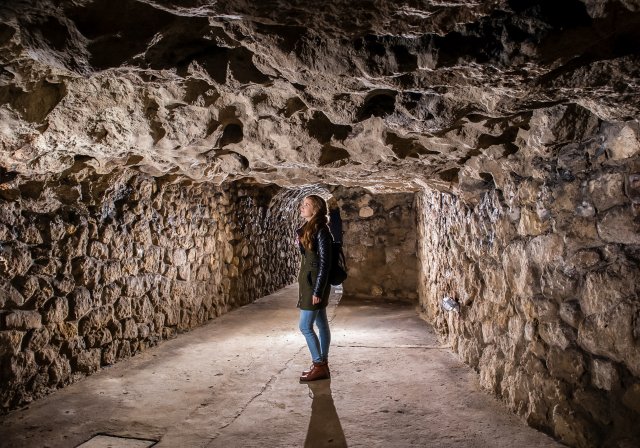 Budapest: Tour della grotta del castello di Buda