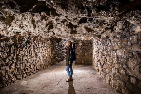 Budapest: Buda Castle Caves Walking Tour