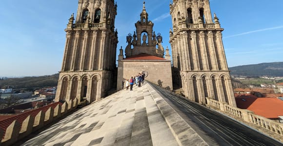Santiago de Compostela: Kathedrale & Carraca-Turm-Dachtour