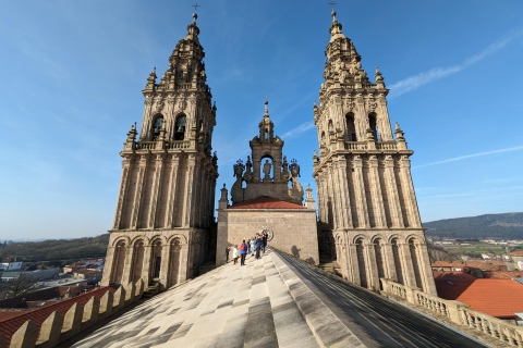 Catedral de Santiago: Visita con tejados y Pórtico opcionalVisita Catedral de Santiago con Cubiertas