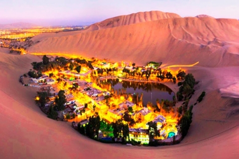 Tour to Huacachina and Paracas full day