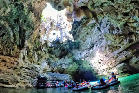 Yogyakarta: Nglanggeran ancient volcano &amp; Pindul cave tour