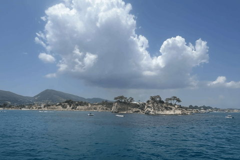 Zakynthos: Rejs dookoła wyspy i żółwie przez EuroskyWrak statku Blue Caves &amp; Turtles Island Ceri Caves