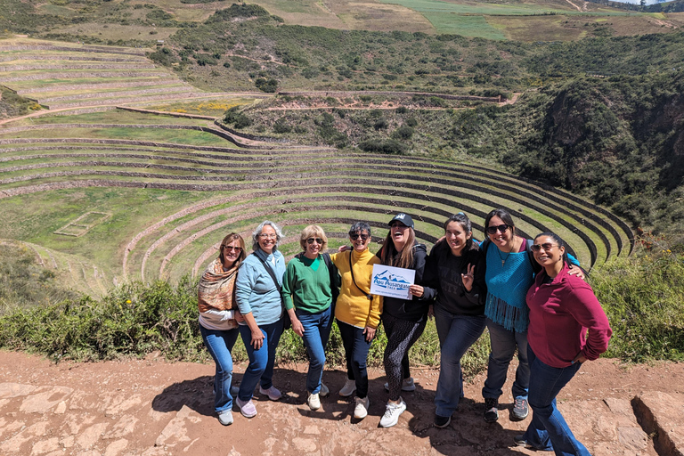 From Ollantaytambo|Moray, Salt Mines, Chinchero end in Cusco