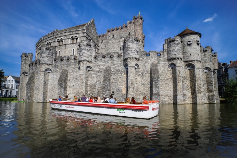 Gante: tour guiado en barco por el centro medievalGante: tour guiado en barco por el centro medieval fuera de temporada