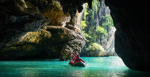 Phuket: James Bond Island by Big Boat with Sea Cave Canoeing