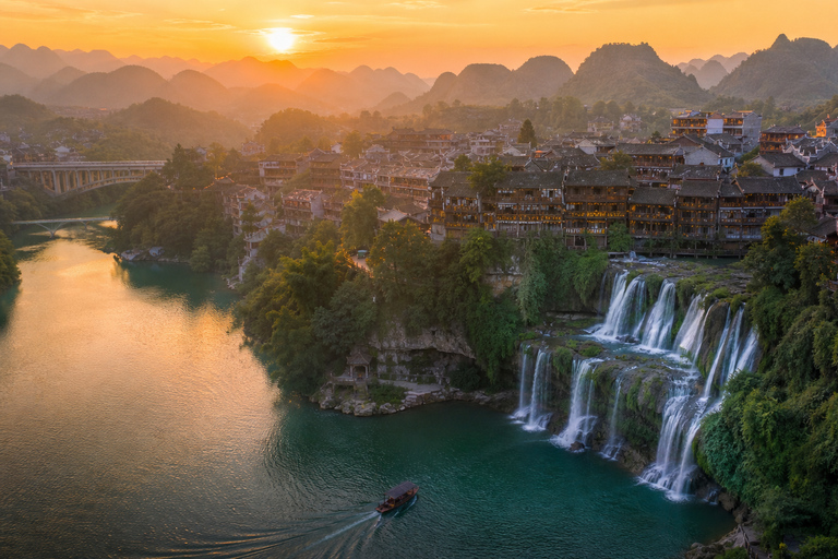 Furong Ancient Town: Tickets & Private Transfer Options 3 Days Entry Ticket & Cultural Show