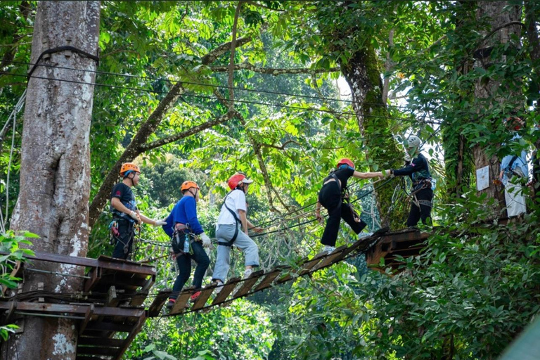 Jakarta/Bogor: Zipline Adventure, ATV, Waterfall & Transfer