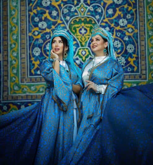 Samarkand: Fotografování a natáčení na náměstí Registan