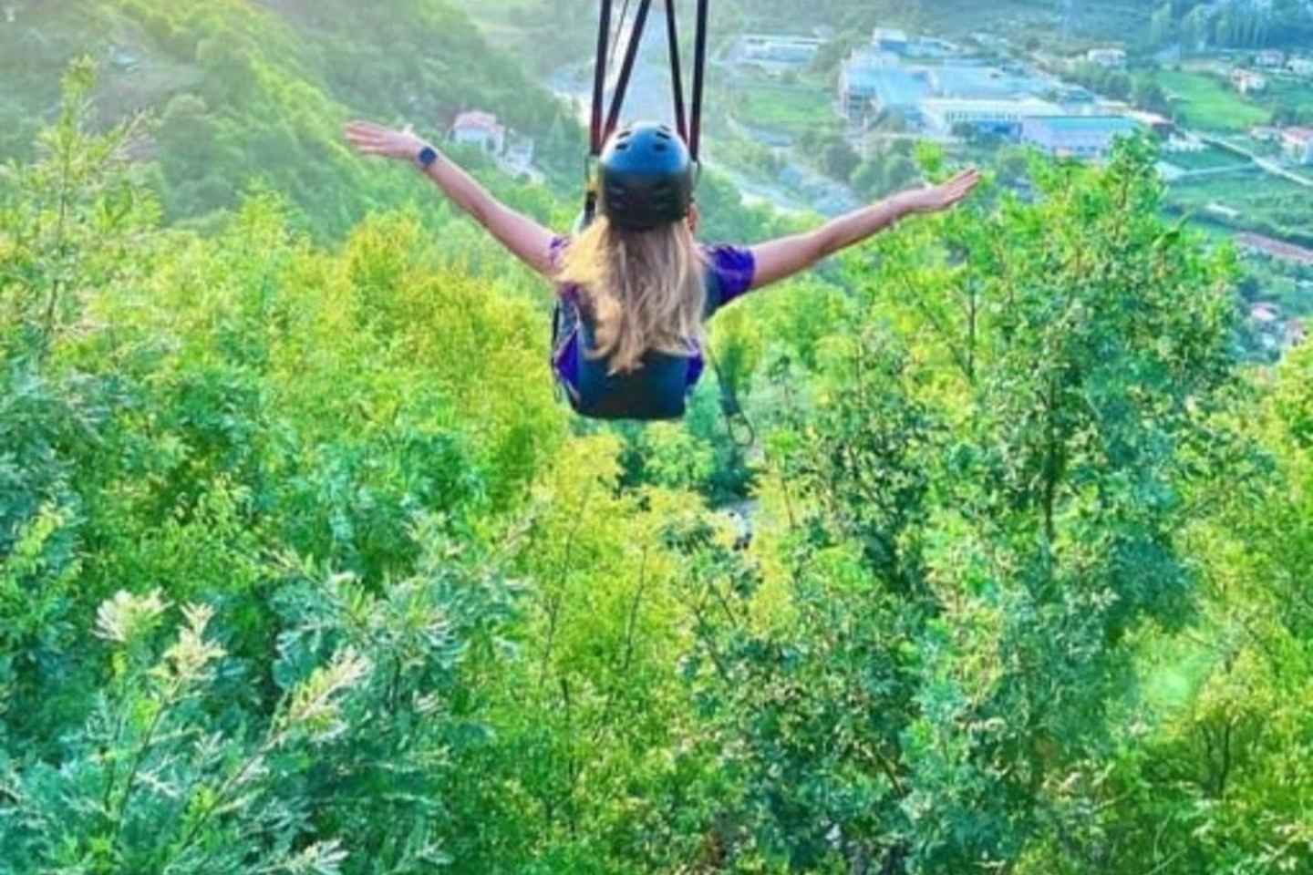 Durres/Golem: Zipline Albania and Petrela Castle