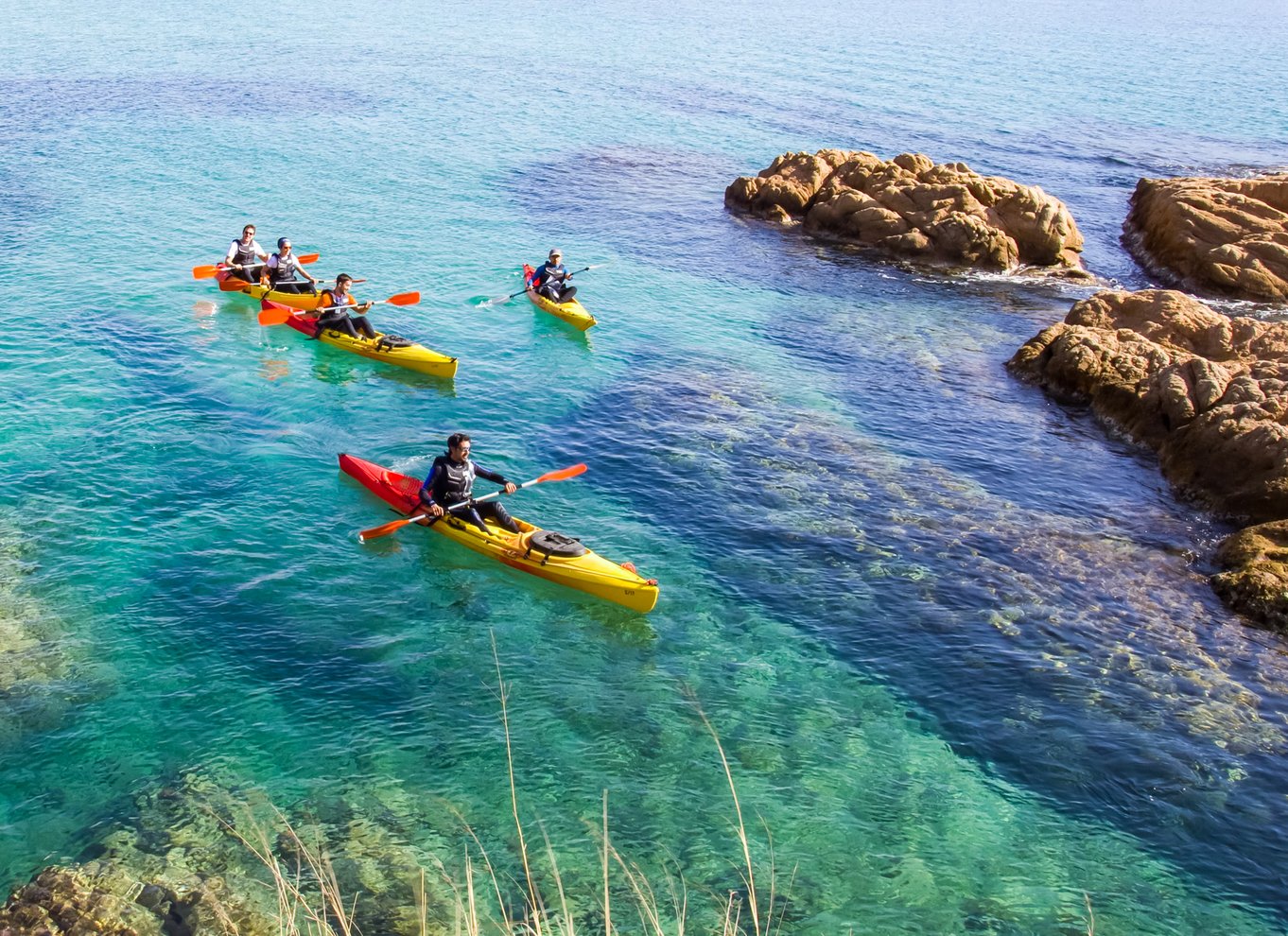 Costa Brava: Kajak- og snorkeltur i havets grotter