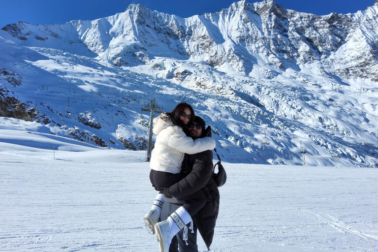 Saas-Fee: High Alpine Hike to 2,869 m with Glacier Views