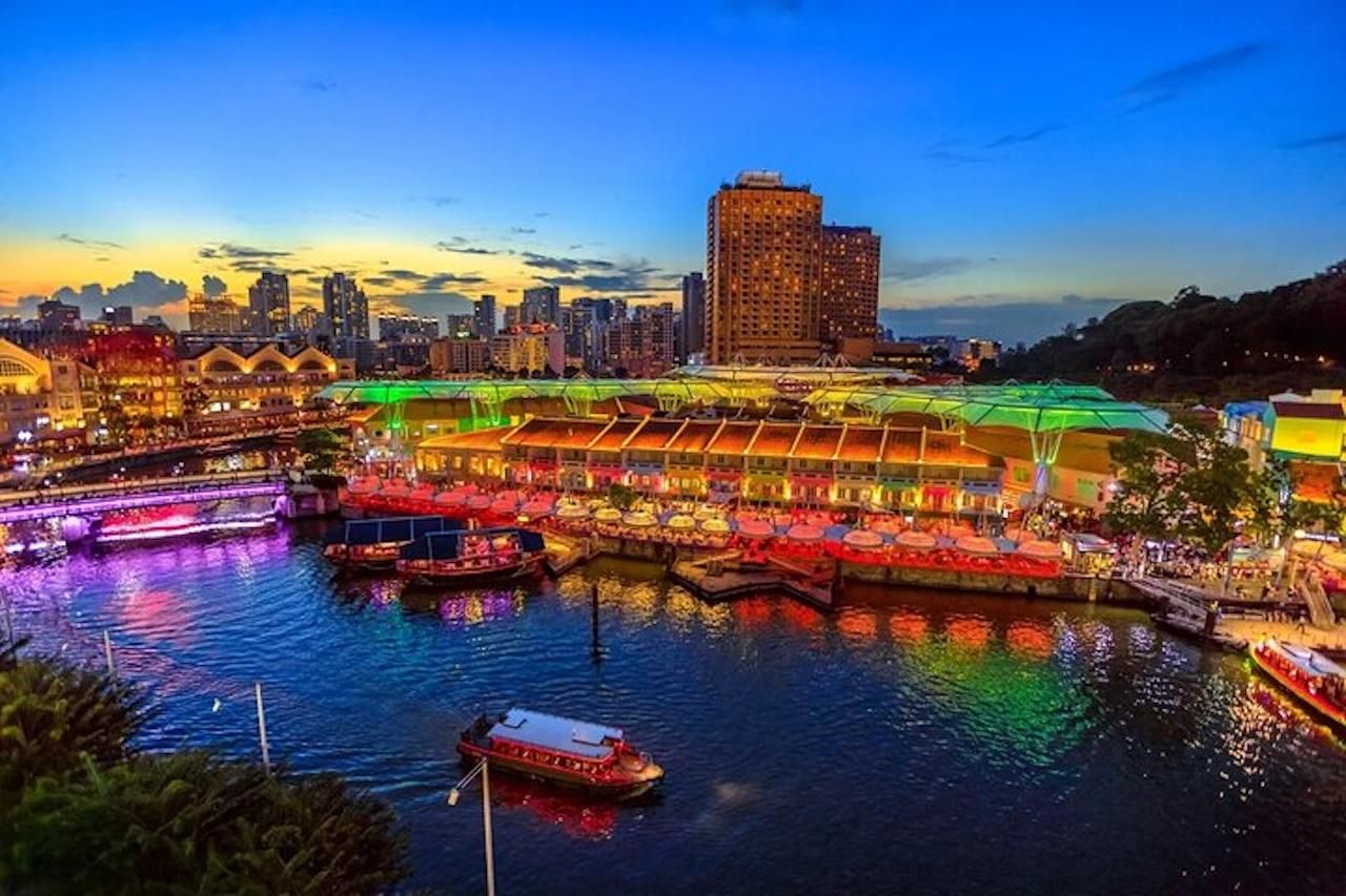 Singapur: Nacht-Sightseeingtour mit Flusskreuzfahrt